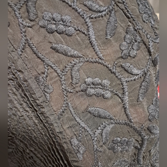 Johnny Was Semi Sheer Lace Dress Size S - Picture 4 of 6